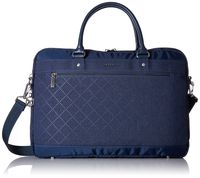 Hedgren Diamond Star Opal Briefcase Business Tote, 15.6" Laptop Bag with Trolley Sleeve, 15.6 x 1.5 x 10.5 Inches, Womens, Dress Blue
