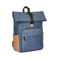 AmazonBasics Anti-Theft Roll Top Backpack - Navy