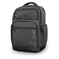 Samsonite Modern Utility Double Shot Backpack Laptop, Charcoal Heather, One Size