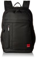 Hedgren Red Tag Glider Backpack, 15.6 Inch Laptop, Tablet and Bottle Pockets, 6.7 x 18.3 x 12.6 Inches, Unisex, Black