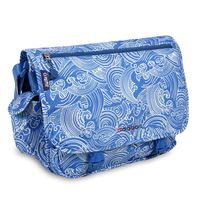 J World New York Terry Messenger Bag, Wave