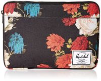 Herschel Men's Anchor Sleeve for 13 inch MacBook, vintage floral black, One Size