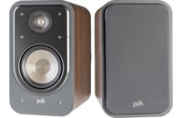 Polk Audio Signature Series S20 American Hi-Fi Home Theater Large Bookshelf Speakers - Pair (Classic Brown Walnut)