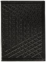 Sitara Collections SC13002 Genuine Leather Embossed Journal, Black