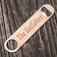 The Godfather - Wooden Bottle Opener