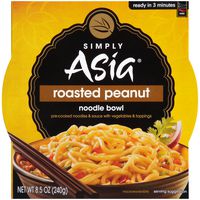 Simply Asia, Noodle Bowl, Roasted Peanut, 8.5 oz