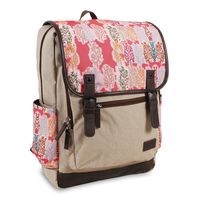 J World New York Franklin Laptop Backpack, Pink Forest, One Size