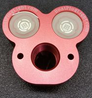 Acme-2 UNDERWATER LED BOAT TRANSOM PLUG DRAIN LIGHT 2400 Lumens (GREEN)