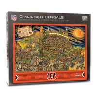 NFL Cincinnati Bengals Joe Journeyman Puzzle - 500-piece