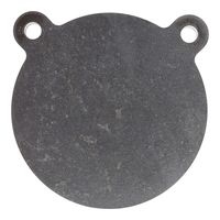 ShootingTargets7 - AR500 Steel Gong Target - 6 x 3/8 inch for Rifles to 308 - Laser Cut USA Steel