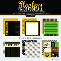 Scrapbook Customs Steelers Pride Football Scrapbook Kit