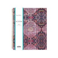 Nicole Miller for Blue Sky 2019 Weekly & Monthly Planner, Flexible Cover, Twin-Wire Binding, 8.5" x 11", Heirloom